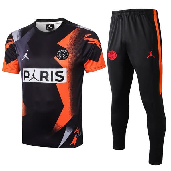 Entrainement Paris Saint Germain Ensemble Complet 2019-20 Orange Noir